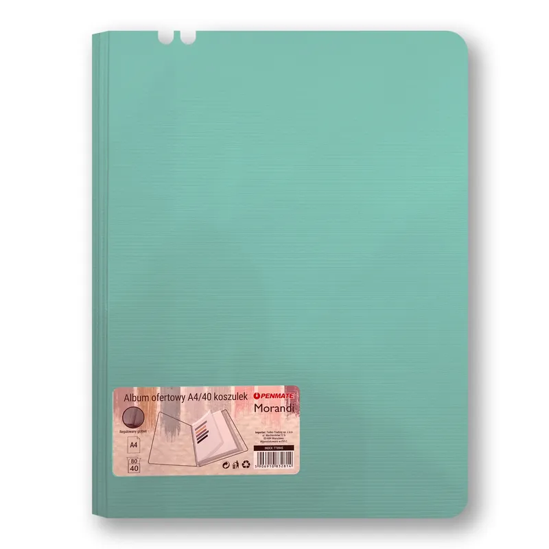 Album A4 ofertowy Penmate Morandi 40 koszulek