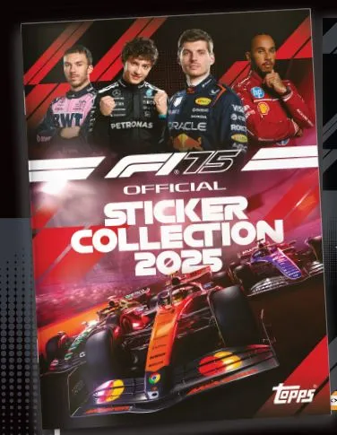 Album z naklejkami F1 2025 Sticker Collection, TOPPS