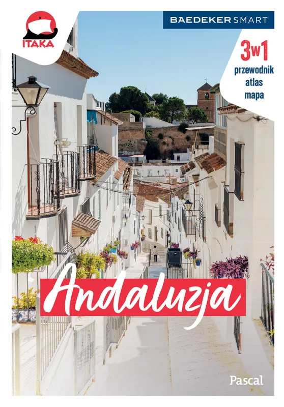 Andaluzja, Baedeker Smart, przewodnik 3 w 1 na spirali