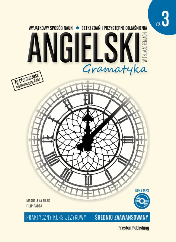 Angielski w tłumaczeniach gramatyka 3 + MP3 wyd. 3, Filak