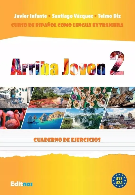 Arriba Joven 2. Ćwiczenia do nauki hiszpańskiego A1.2-A2.1