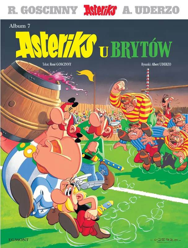 Asteriks u Brytów. Tom 7 wyd. 2022, René Goscinny