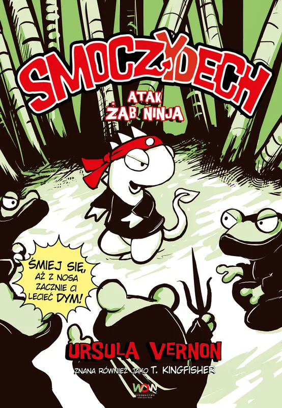Atak żab ninja. Smoczydech, Ursula Vernon. Komiks