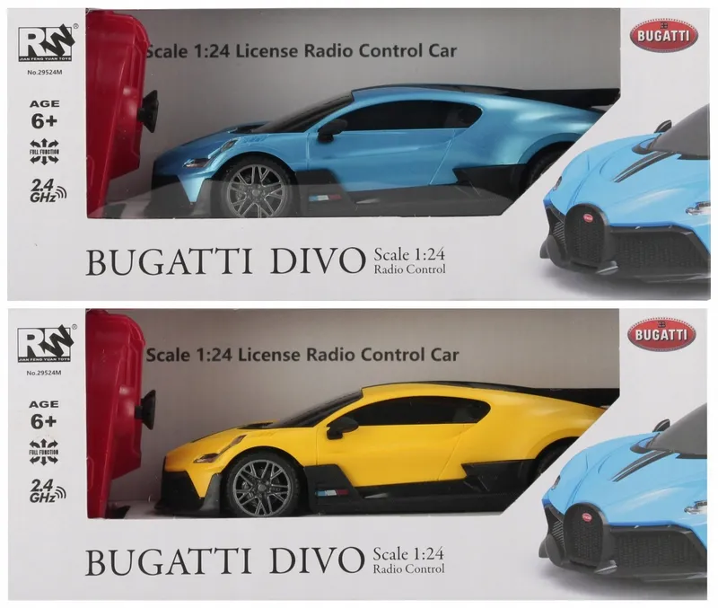 Auto zdalnie sterowane R/C Bugatti Divo, zabawka MEGA CREATIVE