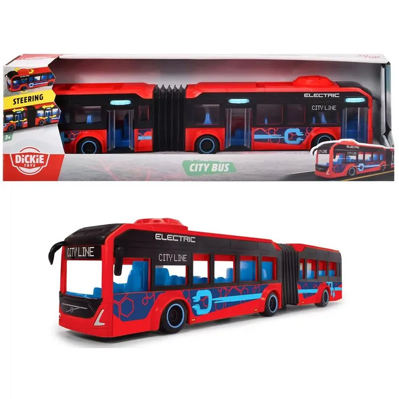 Autobus Volvo Dickie Toys CITY 40cm, SIMBA, zabawka 3+