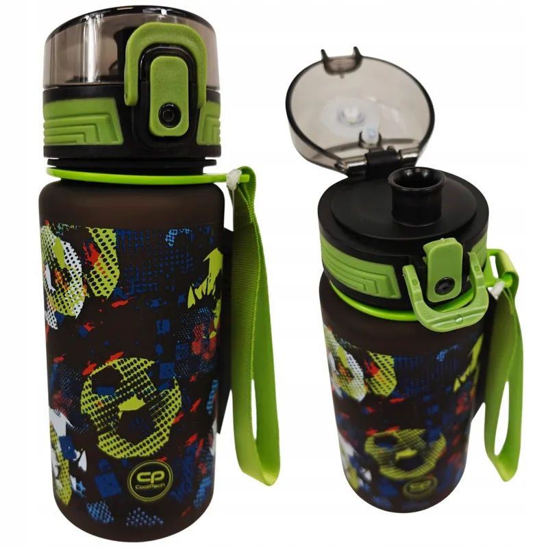 Bidon Coolpack Brisk mini 400 ml football, butelka szkolna PATIO