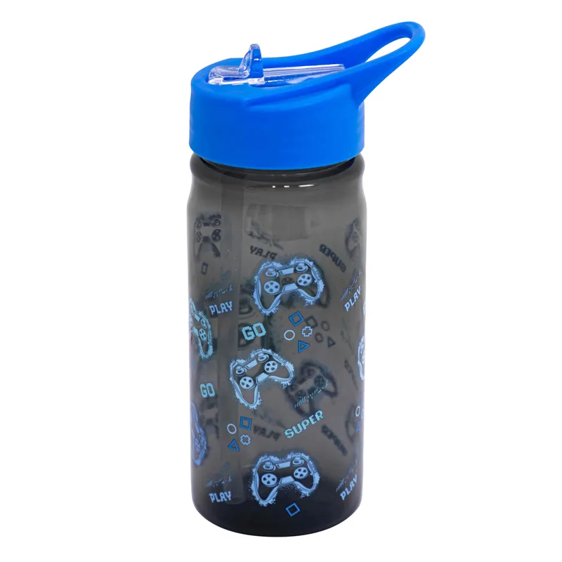 Bidon z rurką 450ml Aqua Pure go playing blue