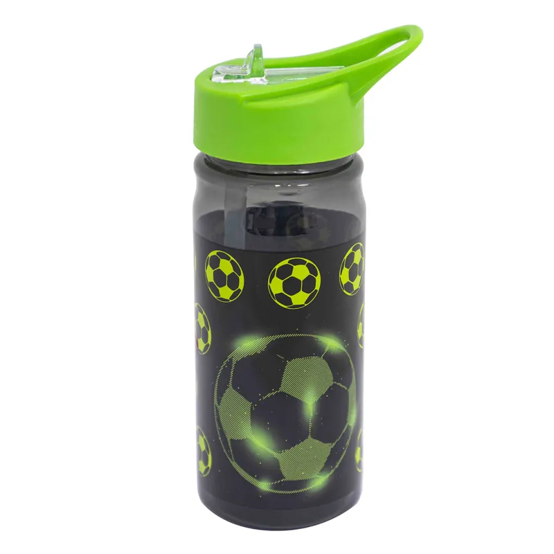 Bidon z rurką 450ml Aqua Pure Neo Football green