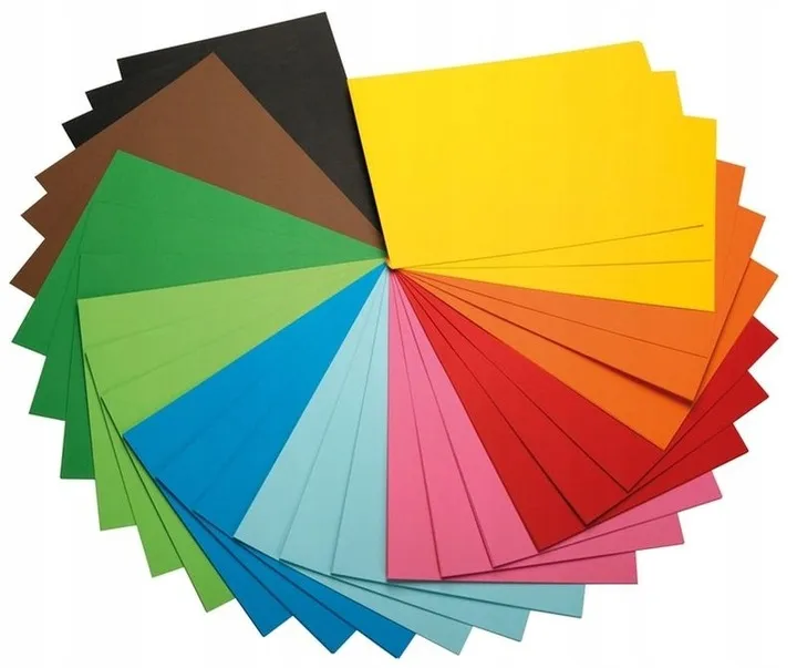 Brystol kolorowy Happy Color 170g, A4, 10 kolorów