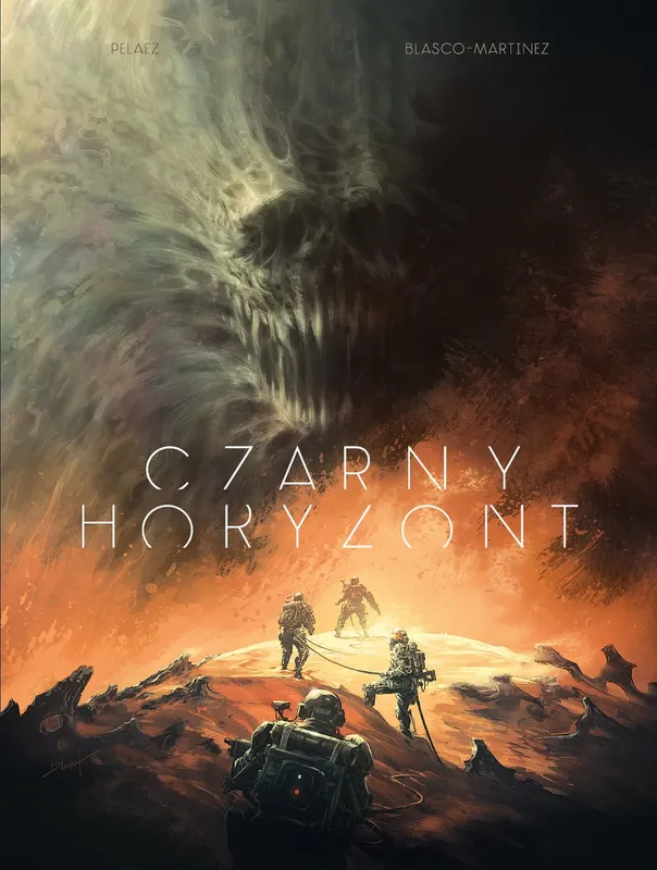 Czarny horyzont, komiks science fiction Philippe'a Pelaeza