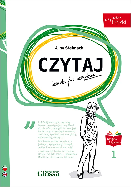 CZYTAJ krok po kroku, poziom A1, Anna Stelmach, GLOSSA