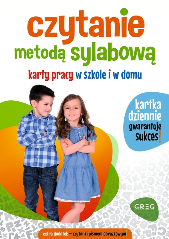 Czytanie metodą sylabową, karty pracy w szkole i w domu