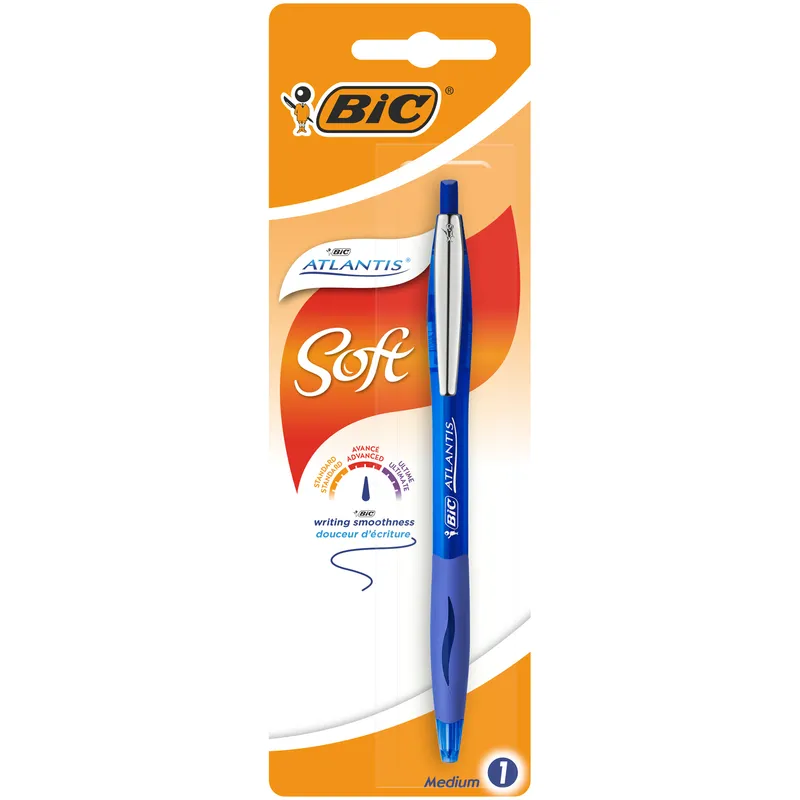 Długopis BIC Atlantis Soft niebieski