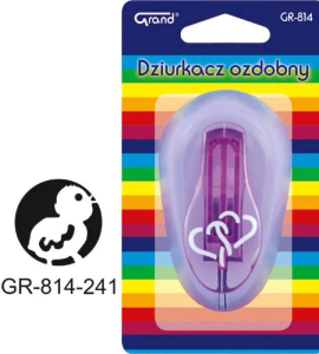 Dziurkacz ozdobny średni Pisklę Grand, wzór 2,5 cm, Save Force