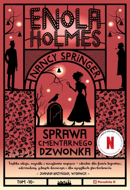 Enola Holmes i sprawa cmentarnego dzwonka, Nancy Springer