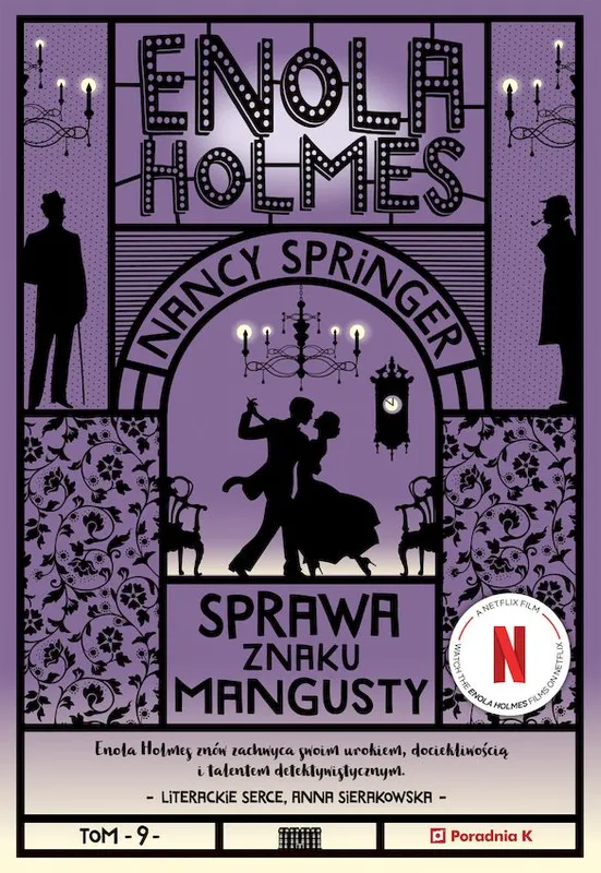 Enola Holmes i sprawa znaku mangusty, Nancy Springer