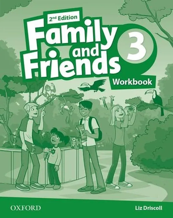 Family and Friends 3 2nd edition Workbook, Oxford, ang.