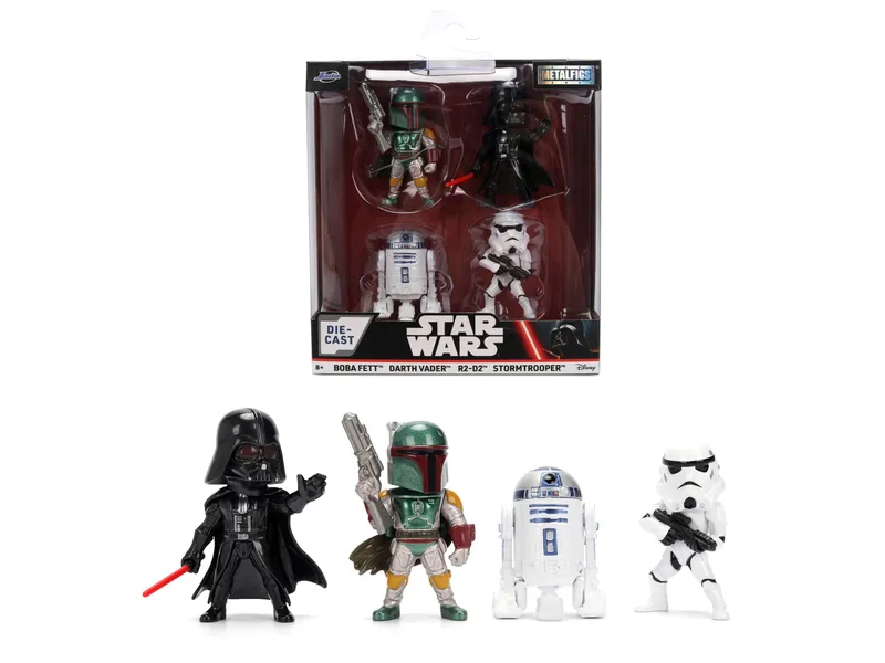 Figurki Jada Star Wars metalowe 6,5cm 4-pak