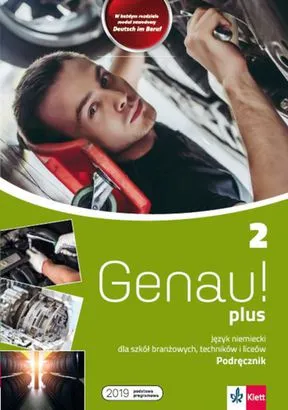 Genau plus 2, podręcznik, język niemiecki, LektorKlett