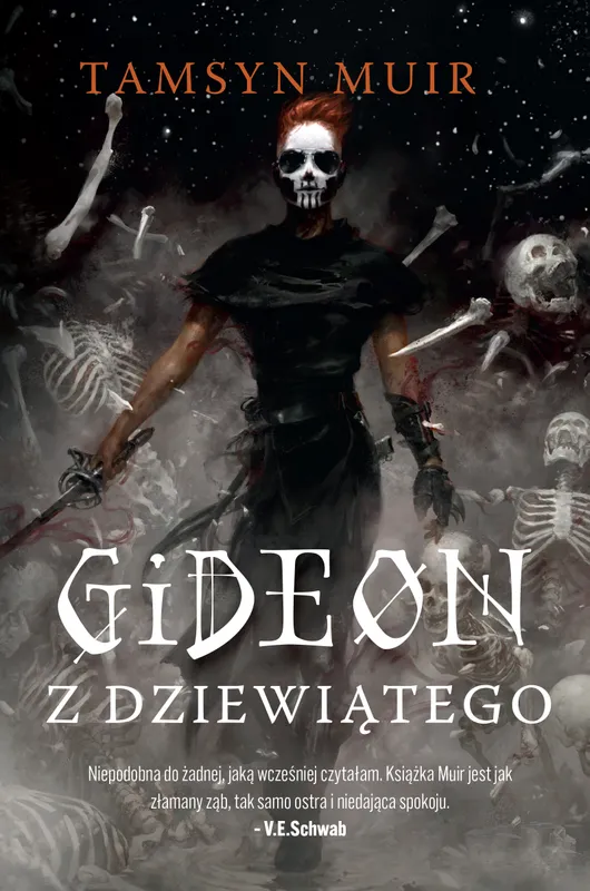 Gideon z Dziewiątego, Tamsyn Muir. Fantastyka, oprawa miękka