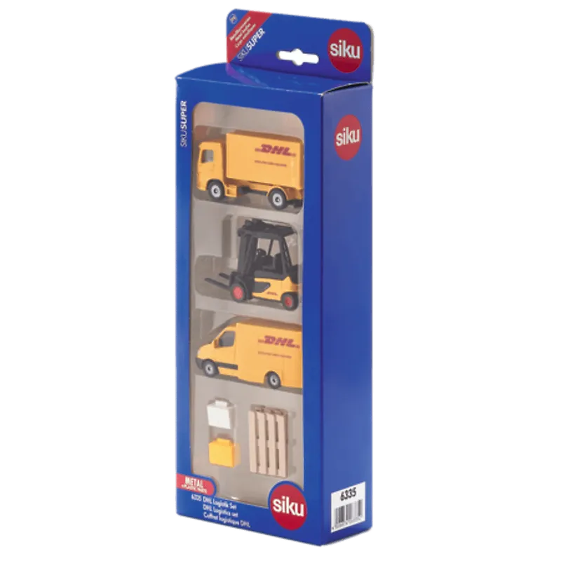 Zestaw pojazdów DHL Siku Super Gift Set S6335
