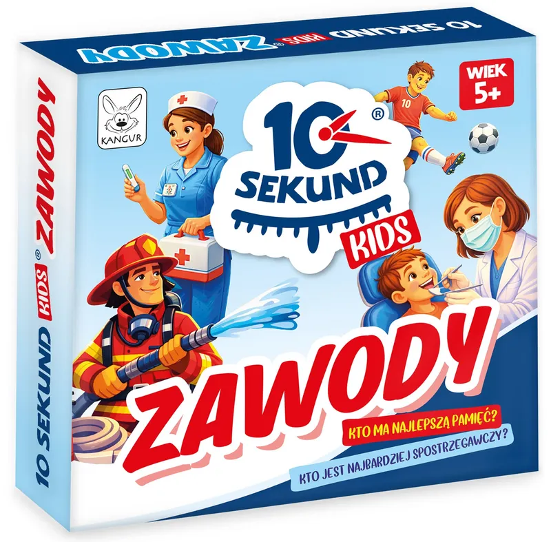 Gra 10 Sekund Kids Zawody, gra edukacyjna Kangur