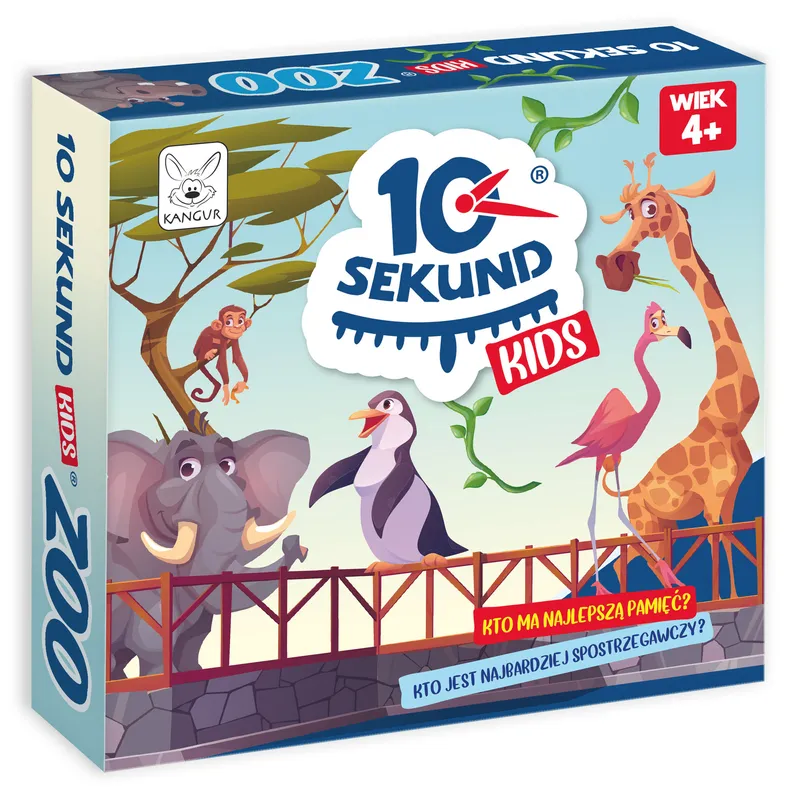 Gra 10 Sekund Kids ZOO, gra edukacyjna, Kangur