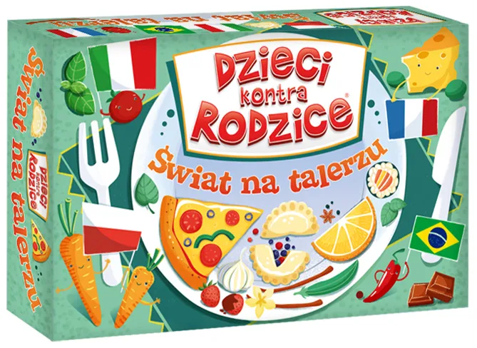 Gra Dzieci kontra Rodzice, Świat na talerzu, quiz kulinarny