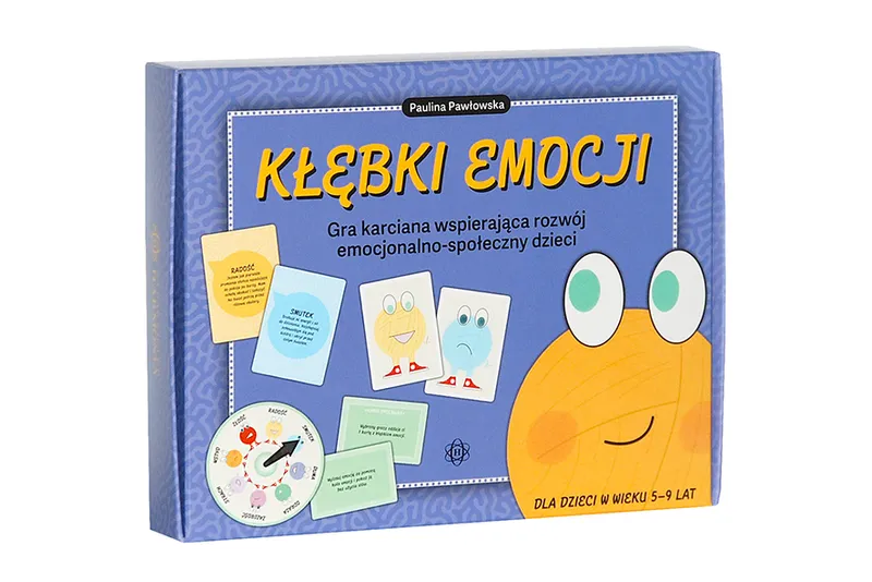 Gra Kłębki emocji. Karciana gra edukacyjna