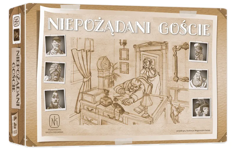 Gra Niepożądani goście, detektywistyczna, Nasza Księgarnia