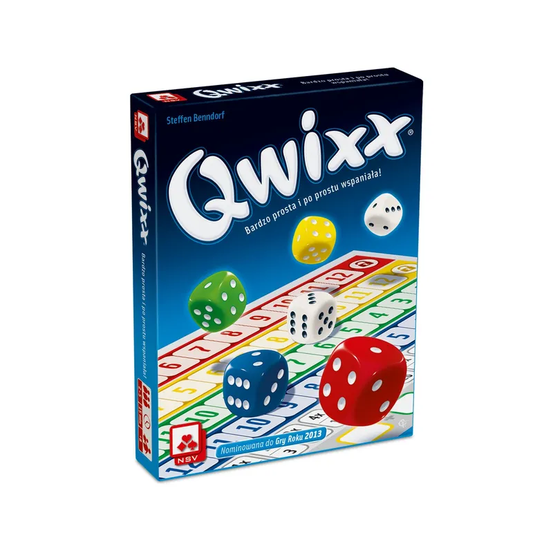 Gra Qwixx - NSV, gra kościana dla całej rodziny
