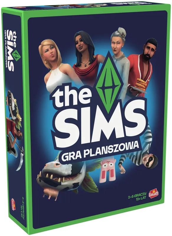 Gra The Sims GOLIATH, planszowa, wiek 12+
