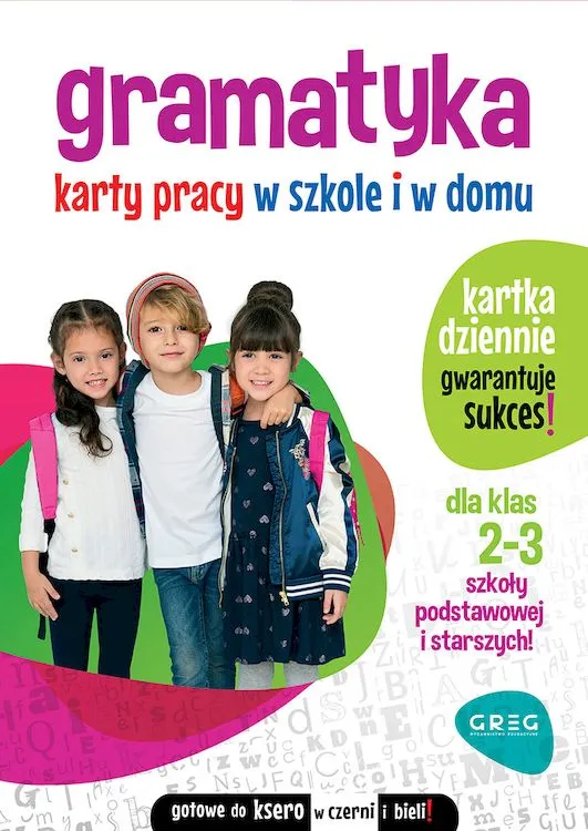 Gramatyka. Karty pracy klasy 2-3, Marta Kurdziel