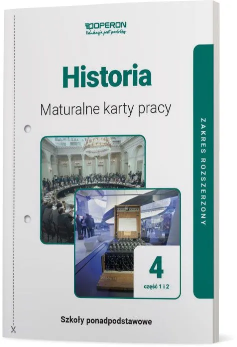 Historia 4 Maturalne karty pracy cz. 1 i 2, liceum, technikum, rozszerzony