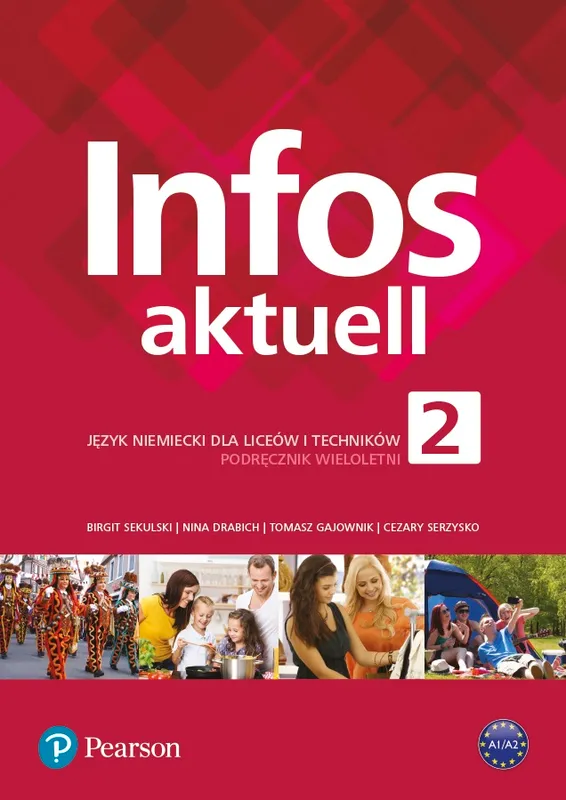 Infos Aktuell 2, podręcznik do niemieckiego z kodem do eDesku