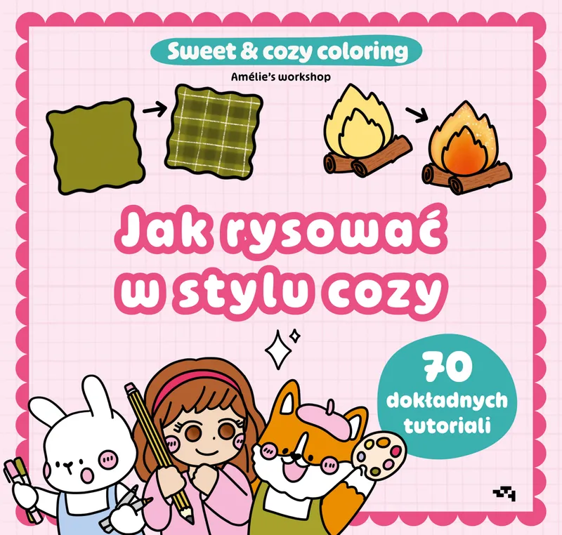Jak rysować w stylu cozy. Sweet and cozy coloring