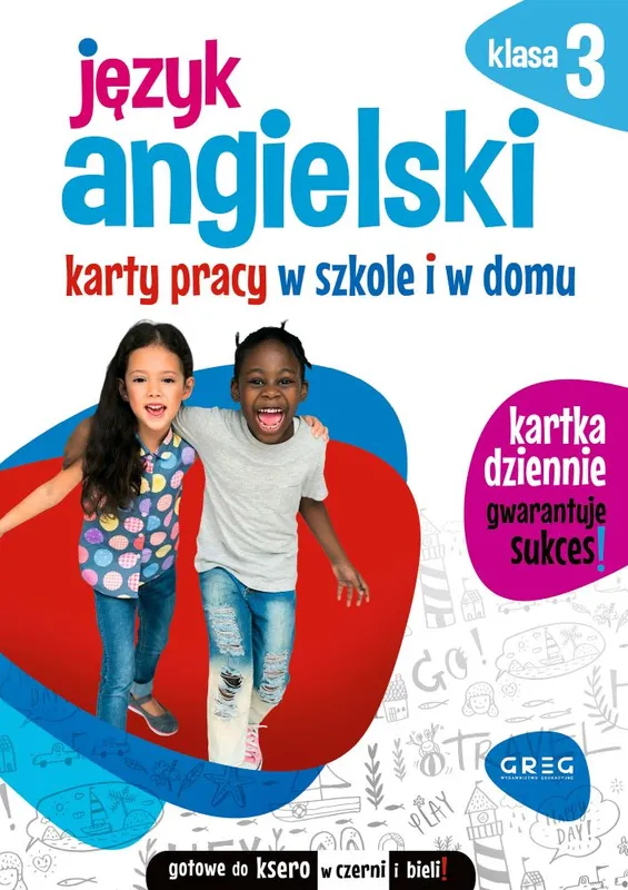 Język angielski. Karty pracy w szkole i w domu. Klasa 3, Greg