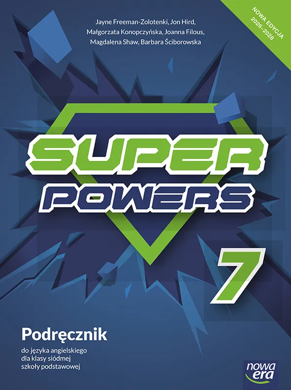 Język angielski SUPER POWERS NEON podręcznik klasa 7 szkoła podstawowa