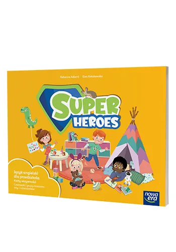 Język angielski WP Super Heroes przedszkole 3-4-latki