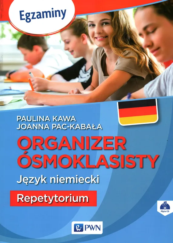 Język niemiecki repetytorium, Organizer ósmoklasisty PWN