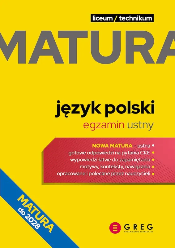 Język polski. Matura ustna. Repetytorium wyd. 2026