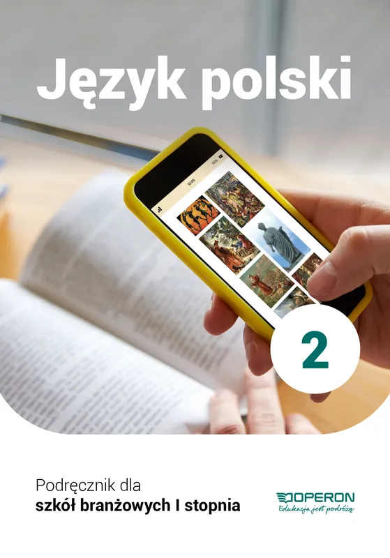 Język polski podręcznik 2, szkoła branżowa 1 stopnia, Tomaszek