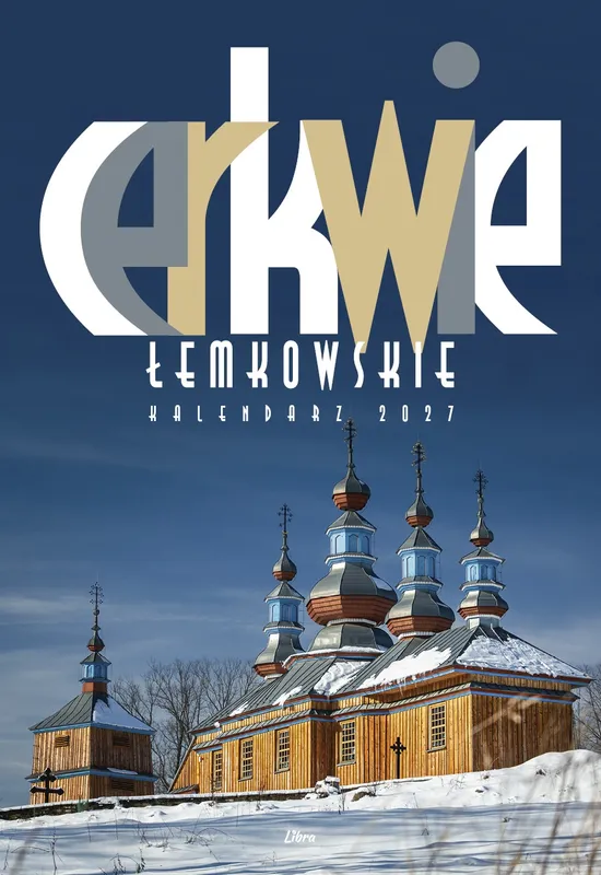 Kalendarz ścienny 2027 Cerkwie łemkowskie wieloplanszowy