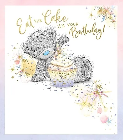 Karnet urodzinowy Birthday Cupcake 152x127, Me To You
