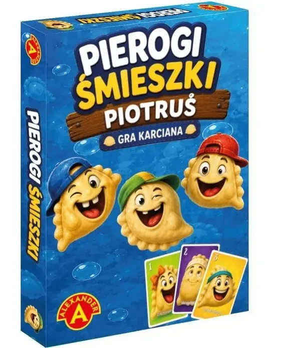 Karty Piotruś Pierożki Śmieszki, gra i memory 2 w 1