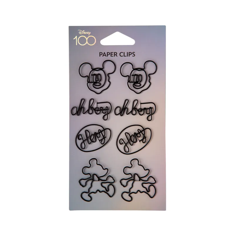 Klipy do papieru 3 szt. mix Disney 100, PATIO