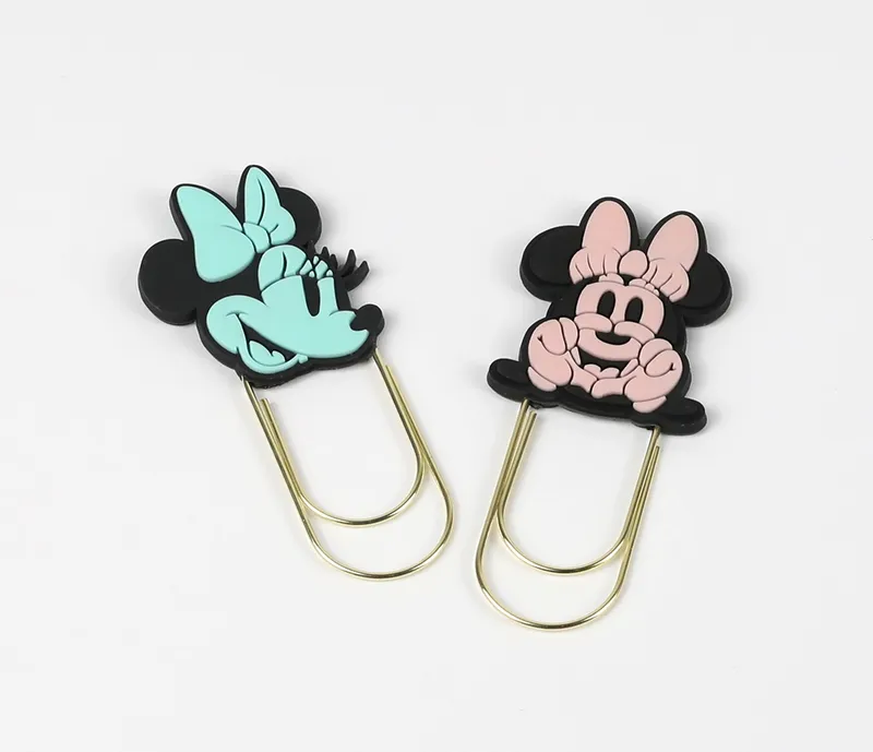 Klipy do papieru Disney Minnie Mouse, 2 szt., PATIO, spinacze Jumbo