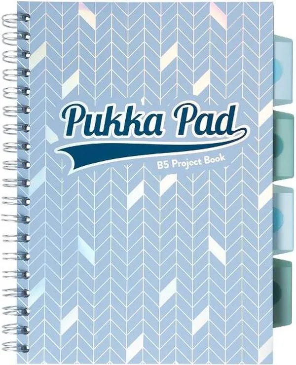 Kołozeszyt Pukka Pad A4 Glee Project Book, jasnoniebieski