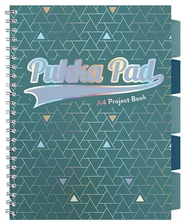 Kołozeszyt Pukka Pad A4 Glee Project Book, zielony