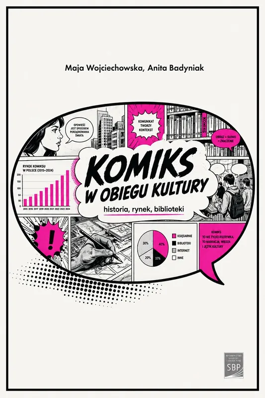 Komiks w obiegu kultury, Maja Wojciechowska, historia i rynek